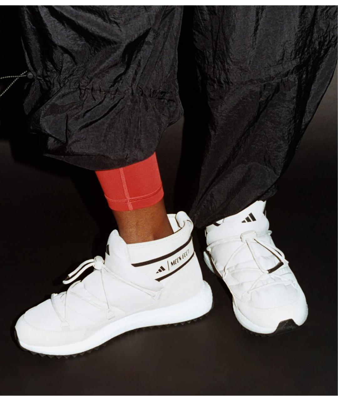 ADIDAS Бежевые текстильные ботинки, фото 6