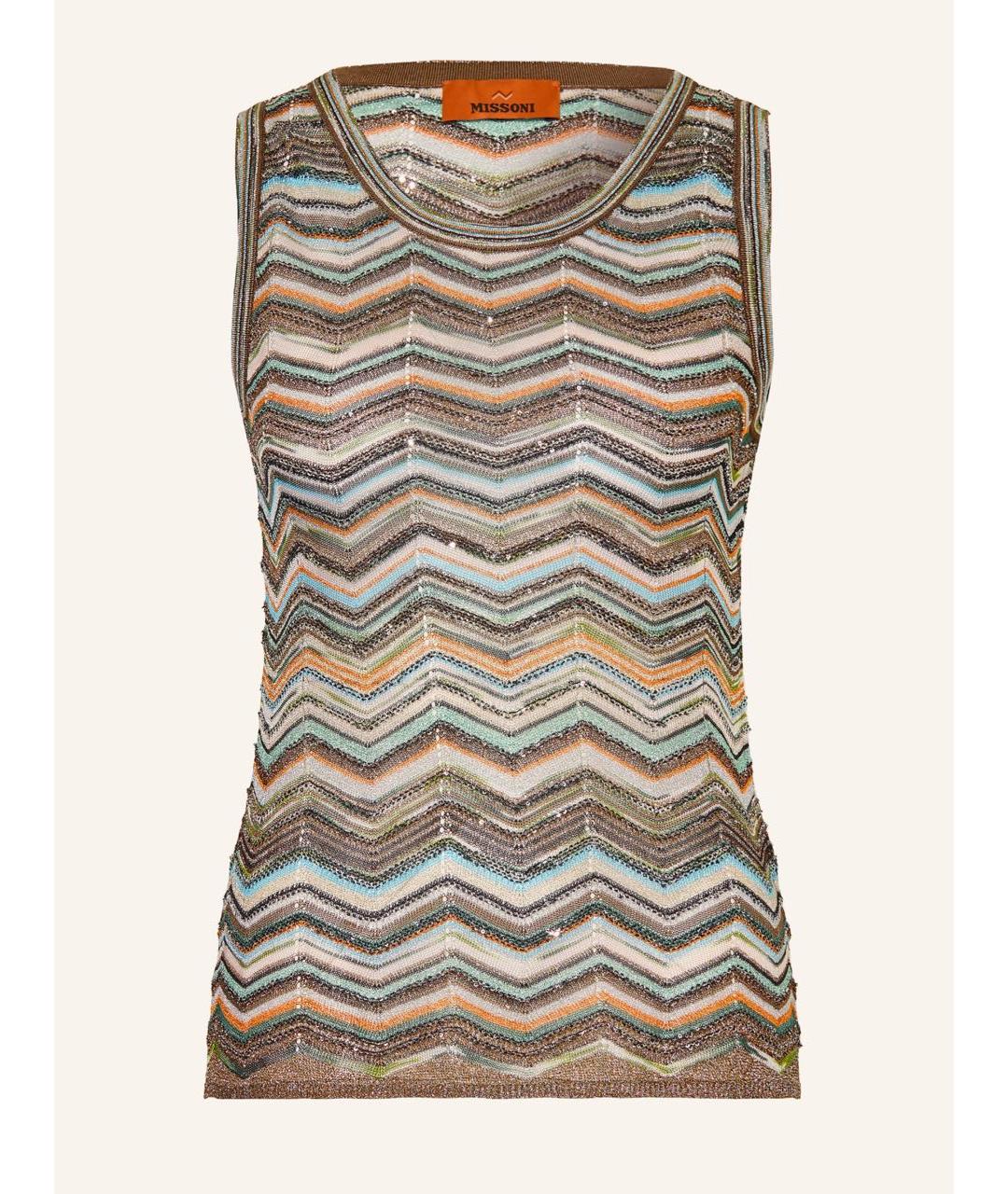 MISSONI Мульти вискозная майка, фото 5