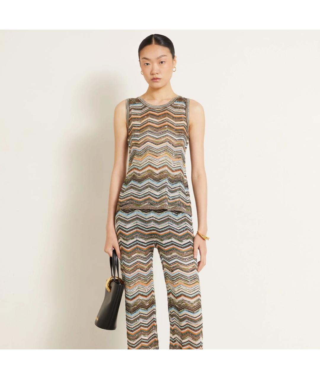 MISSONI Мульти вискозная майка, фото 6