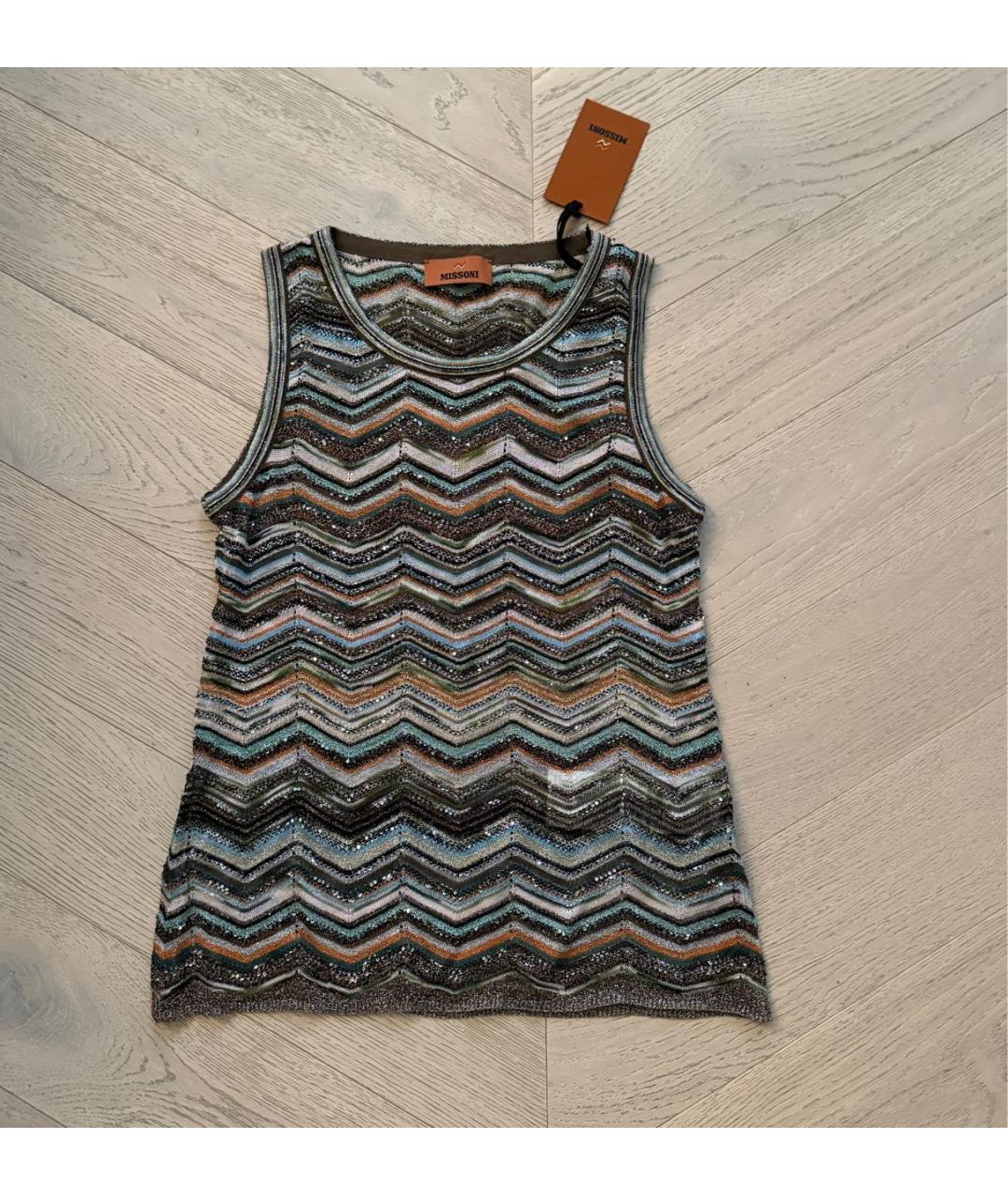 MISSONI Мульти вискозная майка, фото 7