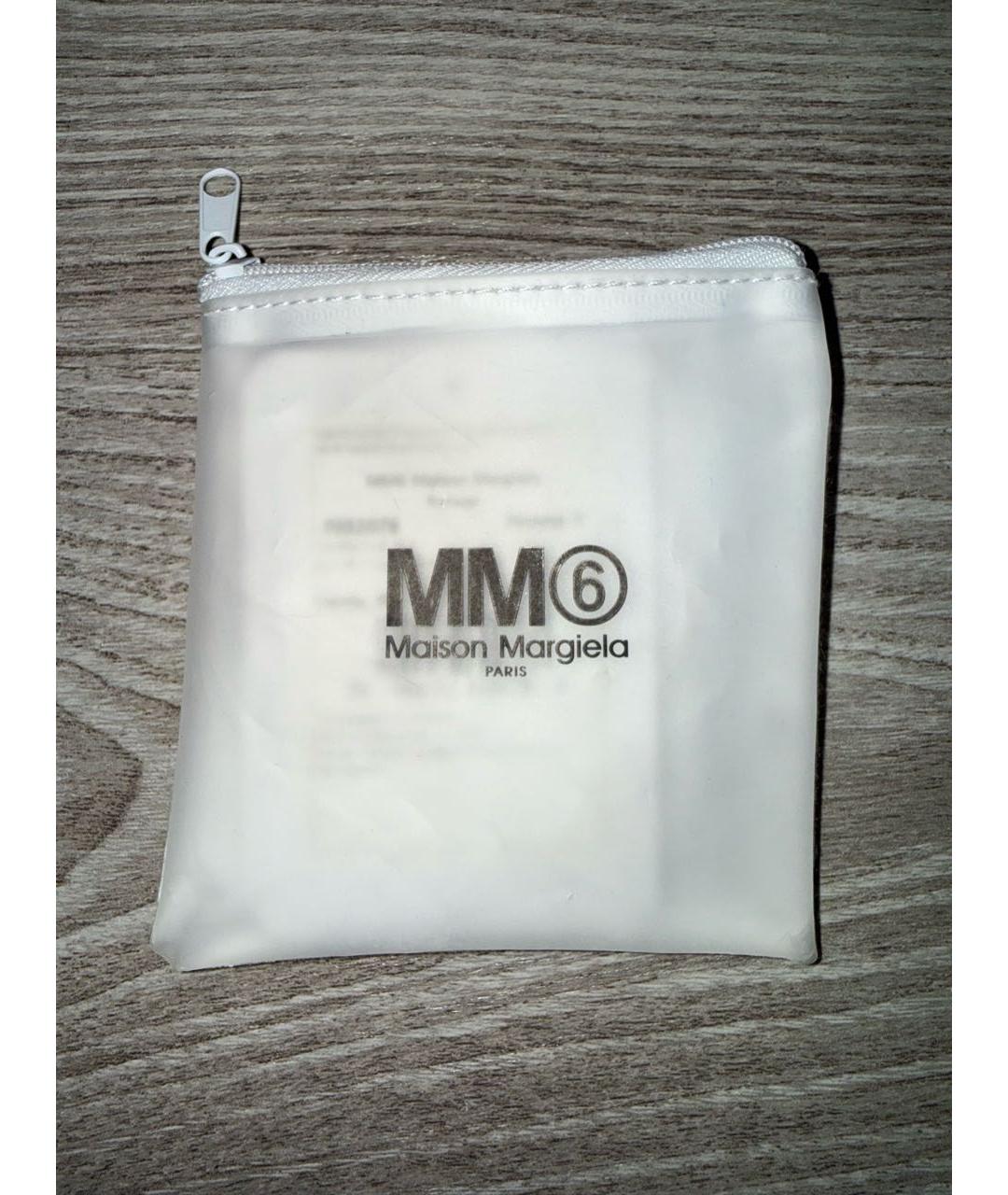 MM6 MAISON MARGIELA Серебряное латунное кольцо, фото 5