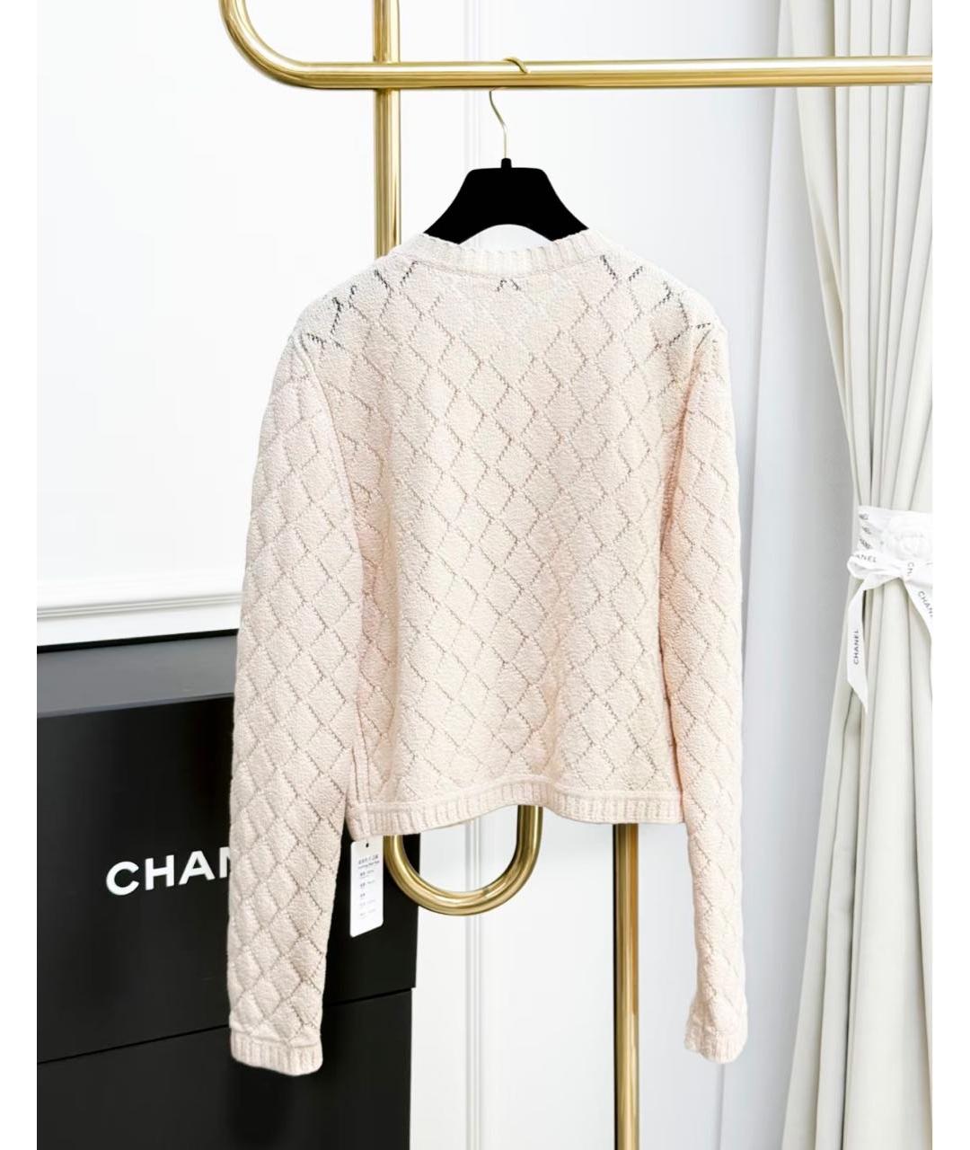 CHANEL Бежевый кардиган, фото 2