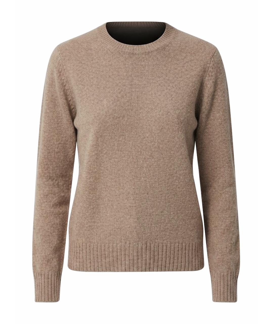 MAX MARA Бежевый кашемировый джемпер / свитер, фото 1