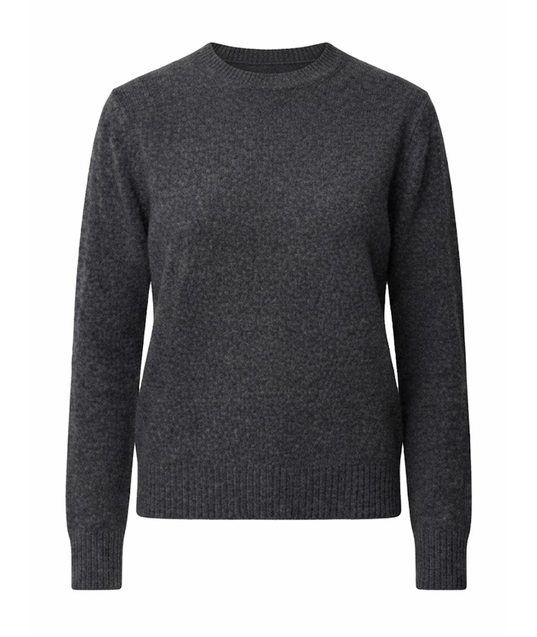 MAX MARA Серый кашемировый джемпер / свитер, фото 1