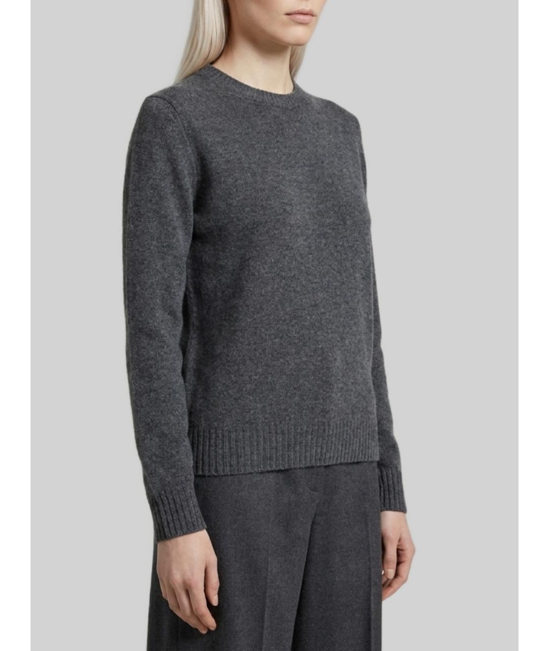 MAX MARA Серый кашемировый джемпер / свитер, фото 2