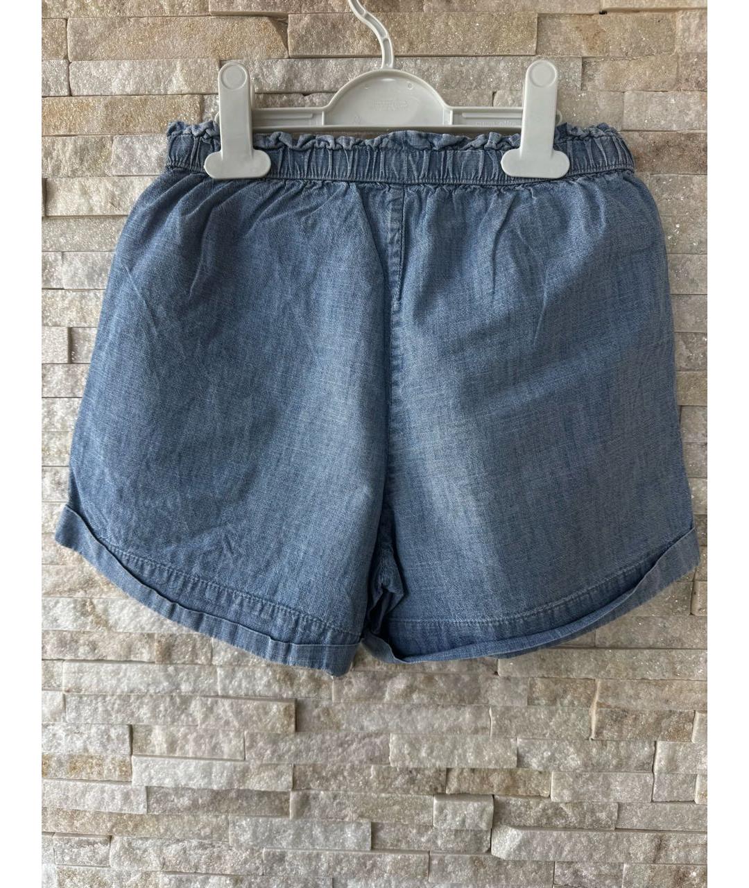 POLO RALPH LAUREN Голубые хлопковые брюки и шорты, фото 2