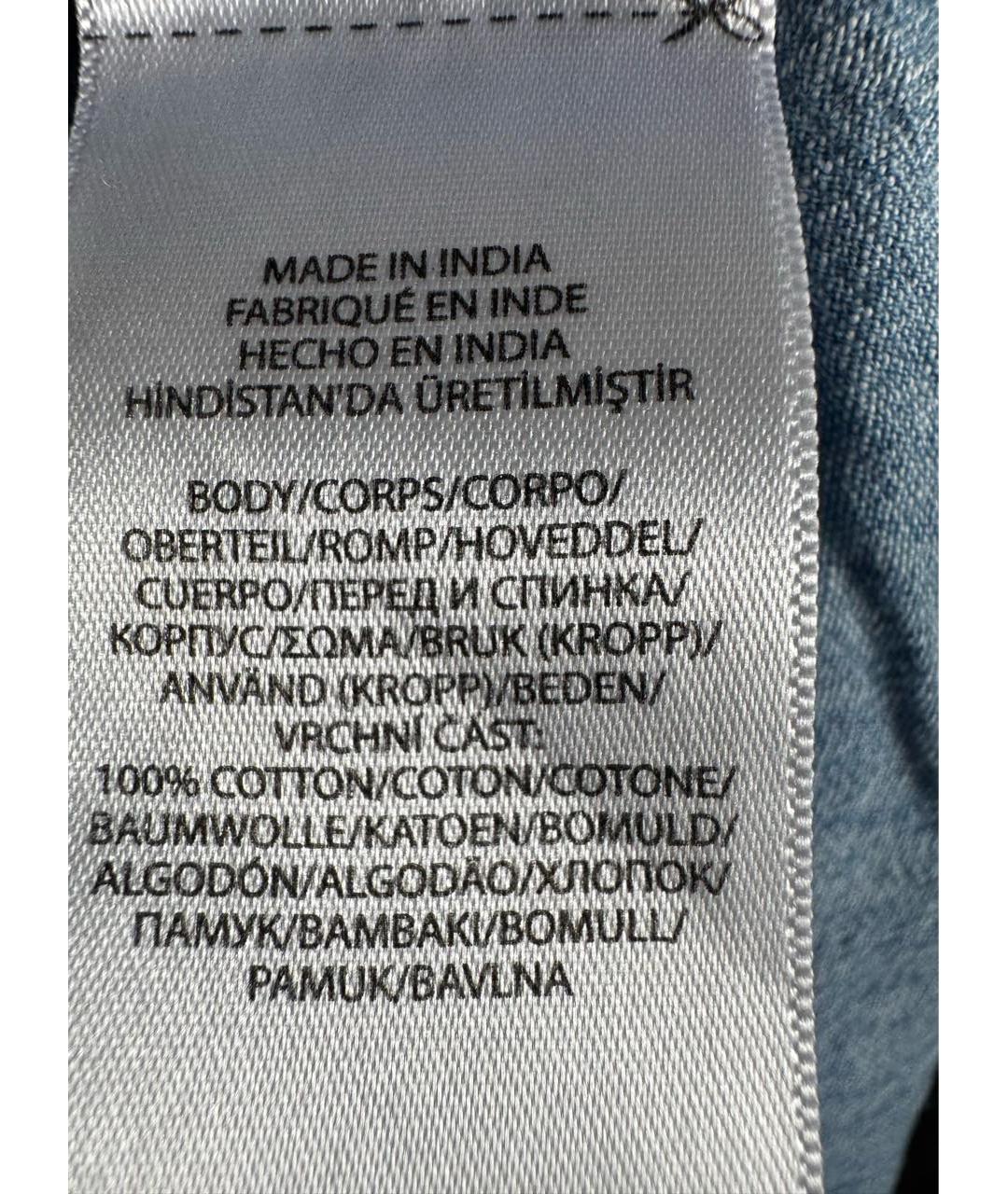 POLO RALPH LAUREN Голубые хлопковые брюки и шорты, фото 4