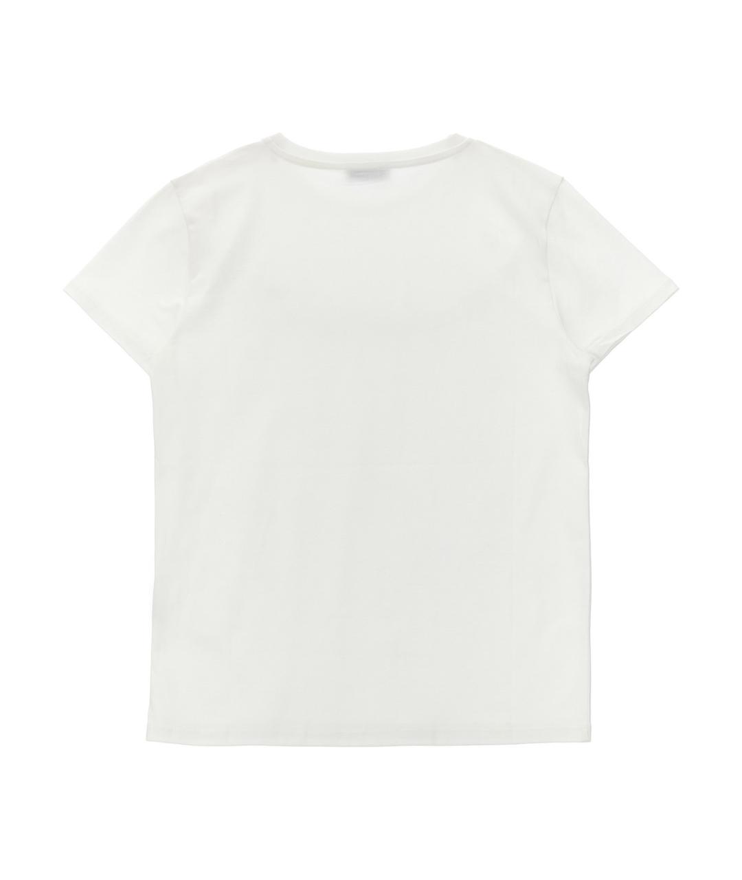 MONCLER ENFANT Мульти хлопковая детская футболка, фото 3