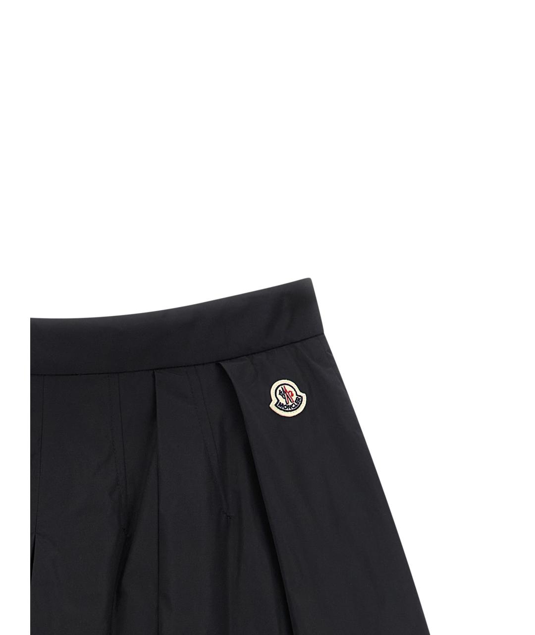 MONCLER ENFANT Темно-синие синтетические брюки и шорты, фото 3
