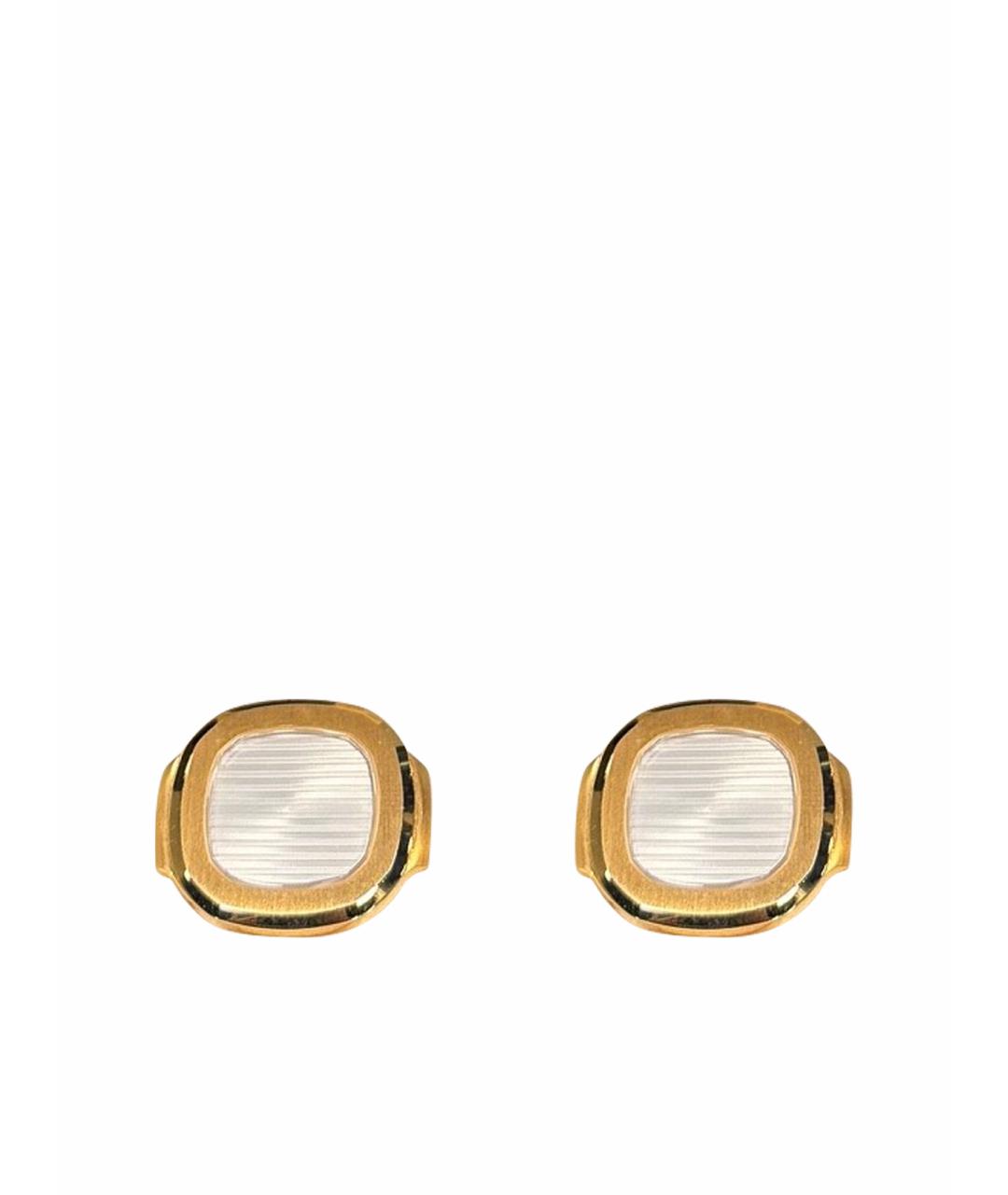 PATEK PHILIPPE Золотые запонки из желтого золота, фото 1