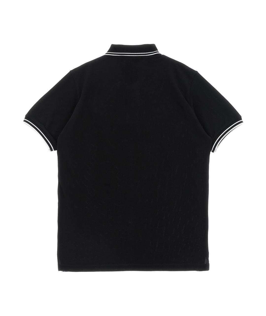 STONE ISLAND JUNIOR Черная хлопковая детская футболка, фото 2