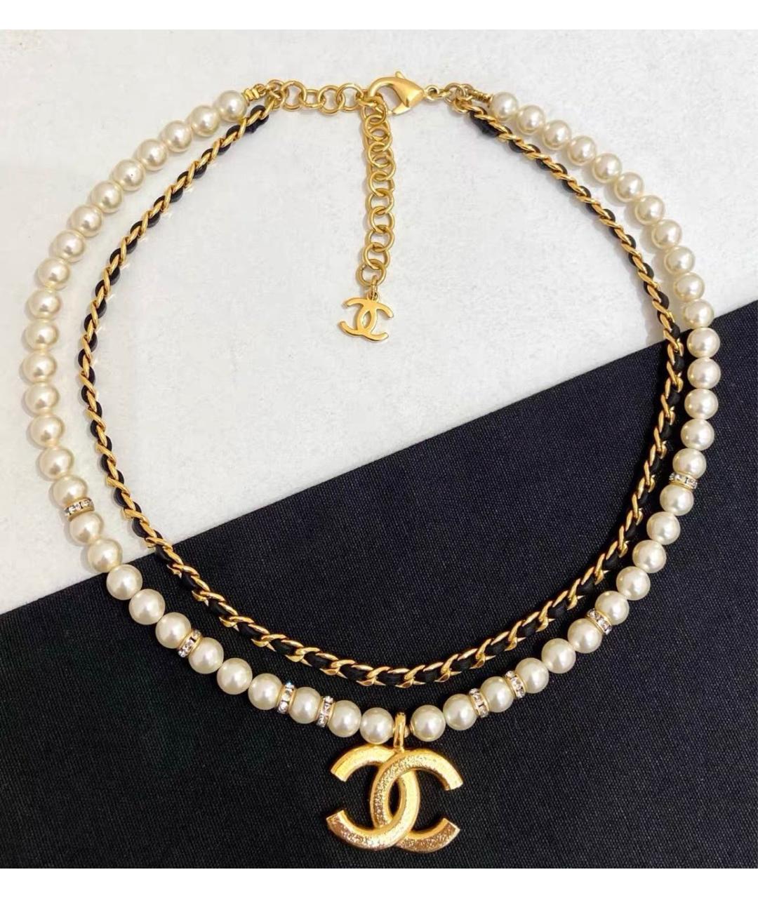 CHANEL Золотая подвеска, фото 3