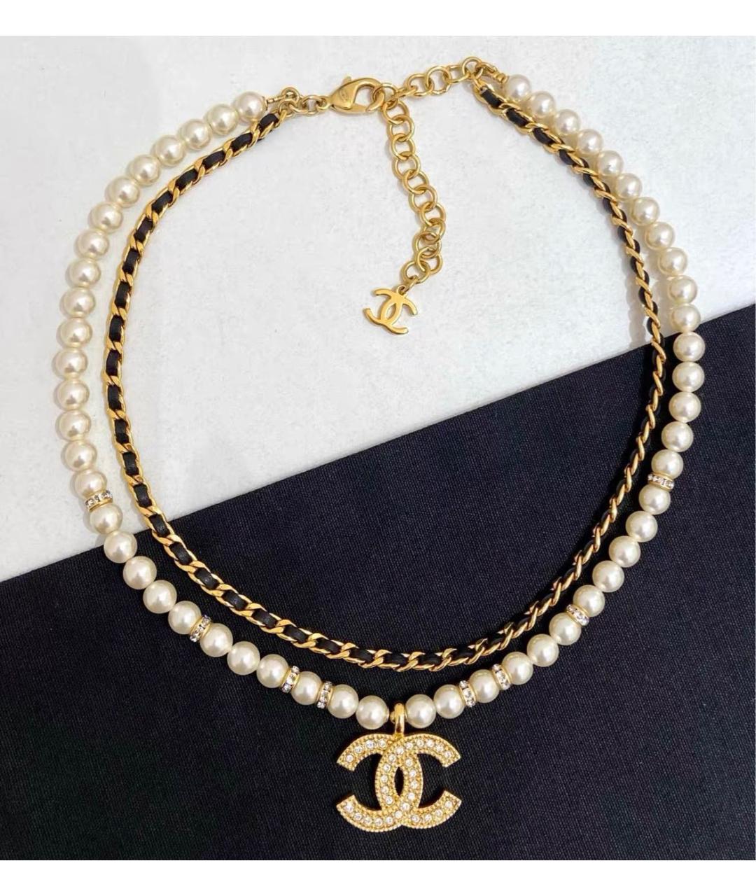 CHANEL Золотая подвеска, фото 2