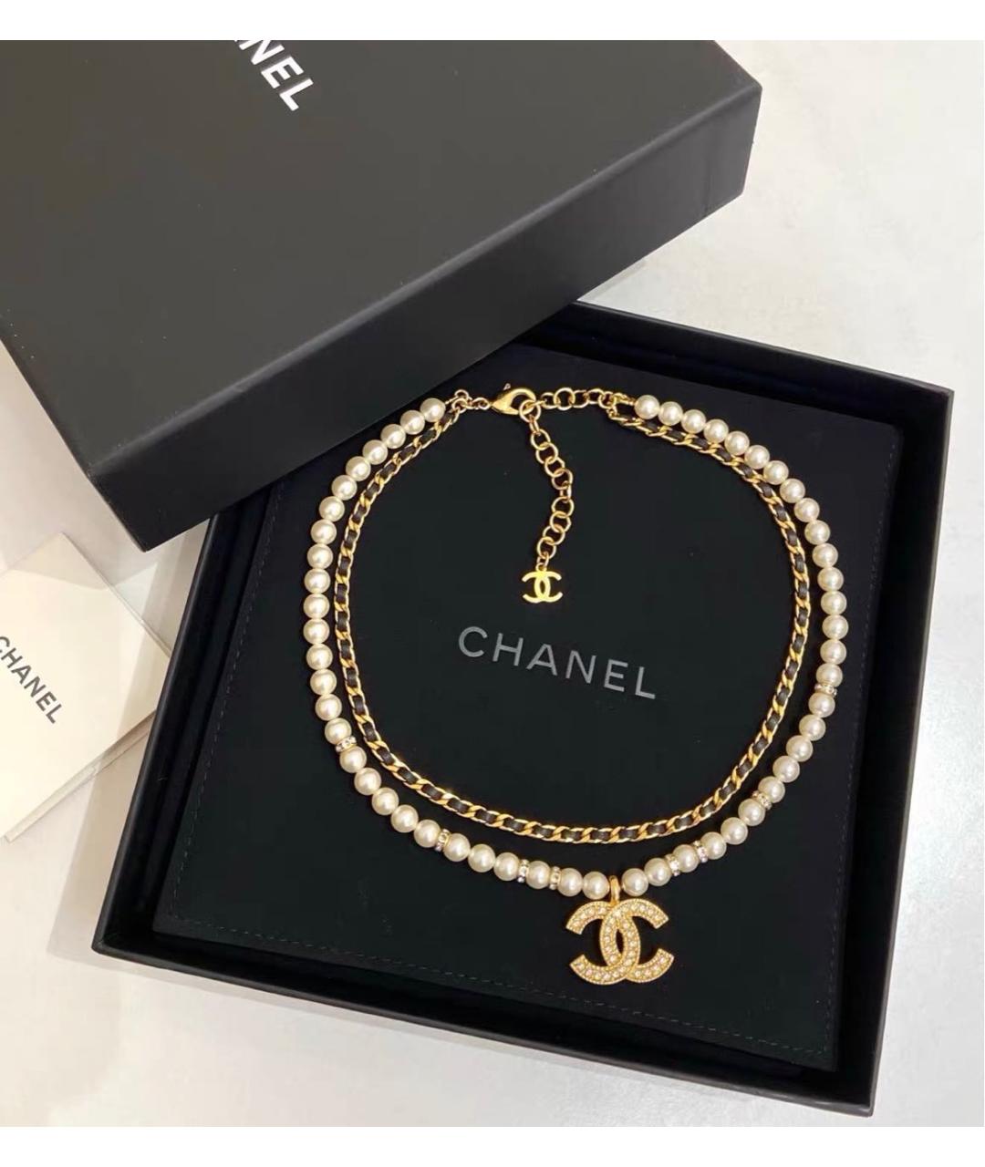 CHANEL Золотая подвеска, фото 7