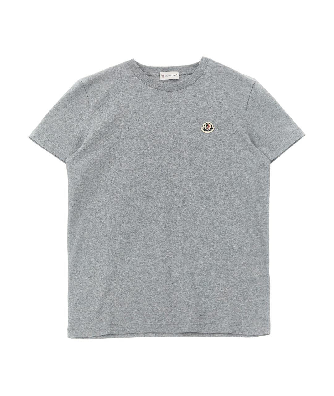 MONCLER ENFANT Мульти хлопковая детская футболка, фото 2