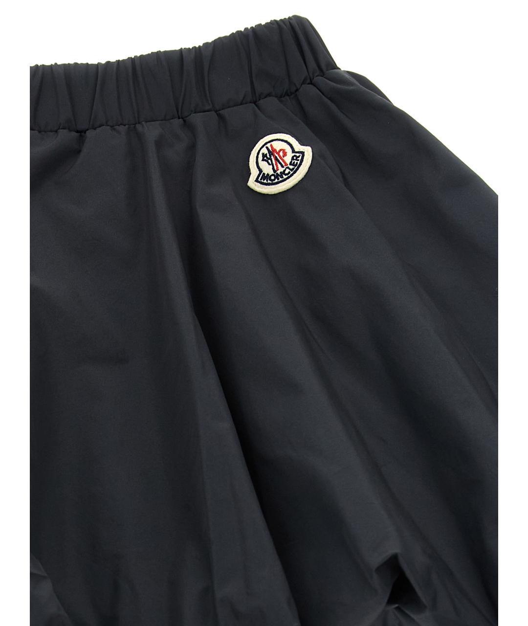 MONCLER ENFANT Черные брюки и шорты, фото 3