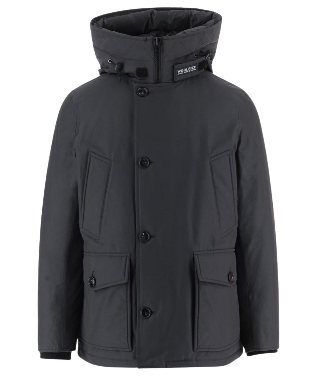 WOOLRICH Серая хлопковая куртка, фото 1