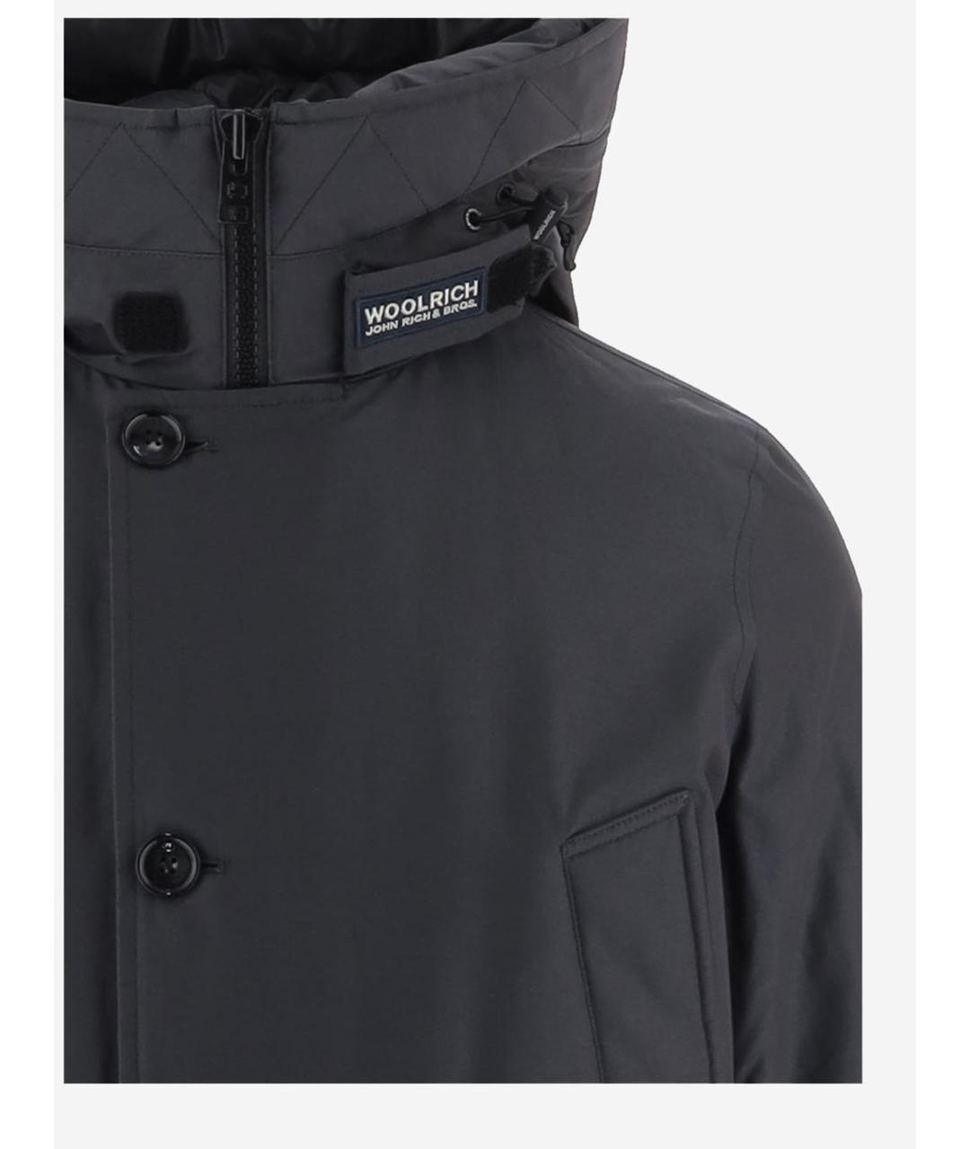 WOOLRICH Серая хлопковая куртка, фото 3