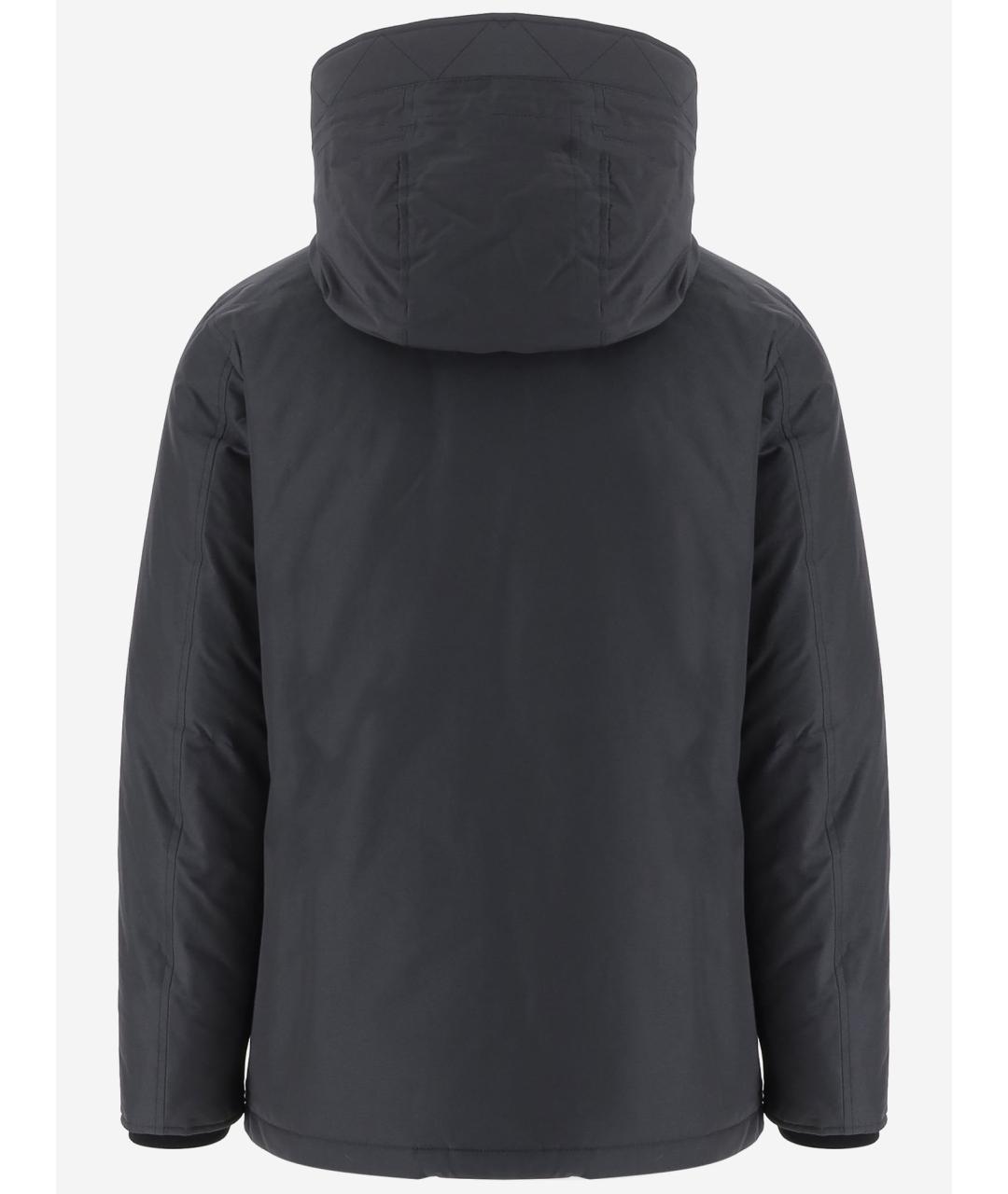 WOOLRICH Серая хлопковая куртка, фото 2