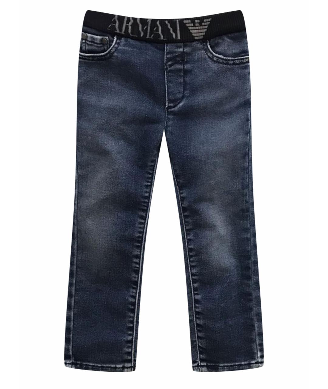 ARMANI JEANS Синие деним детские джинсы, фото 1