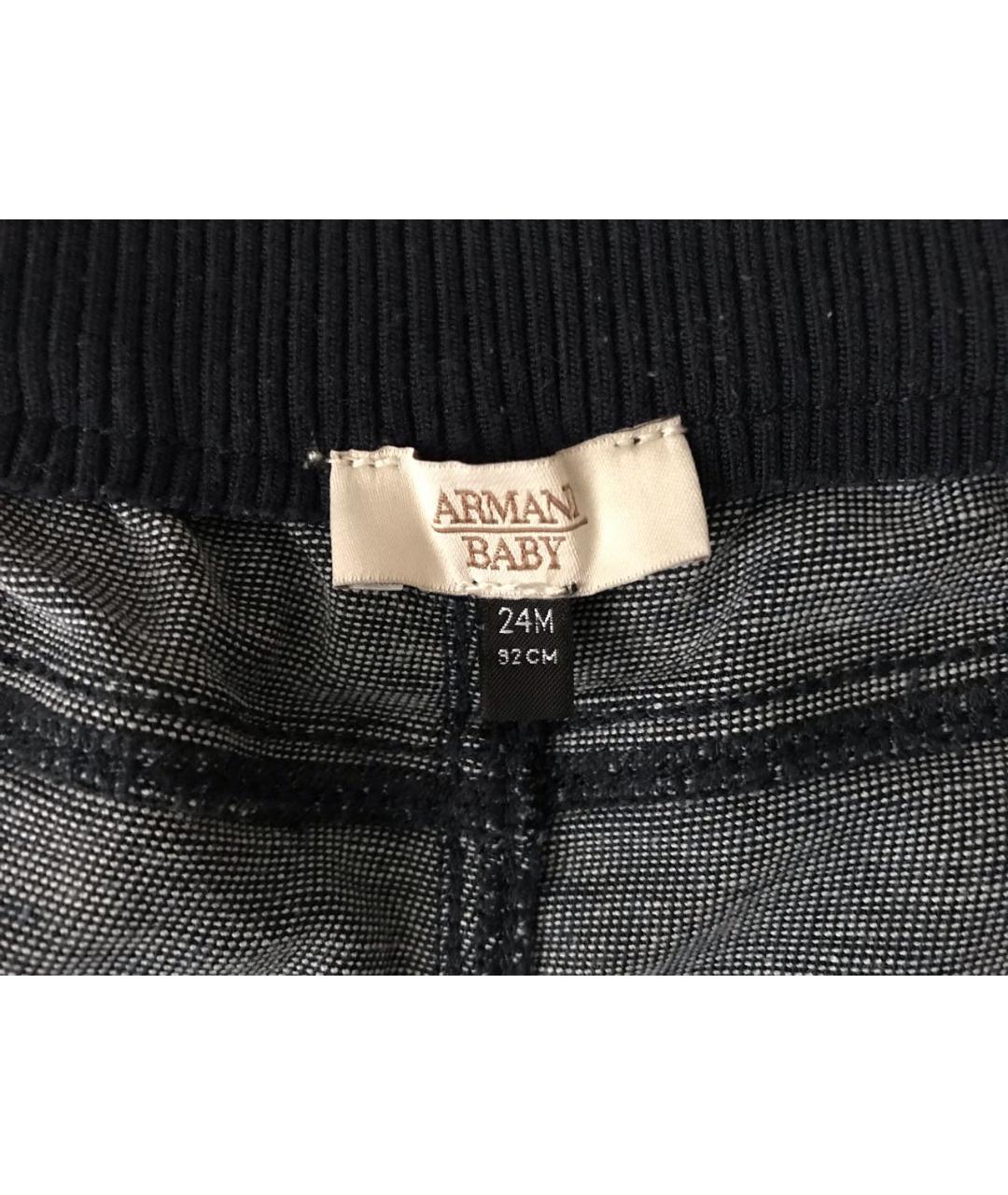 ARMANI JEANS Синие деним детские джинсы, фото 6