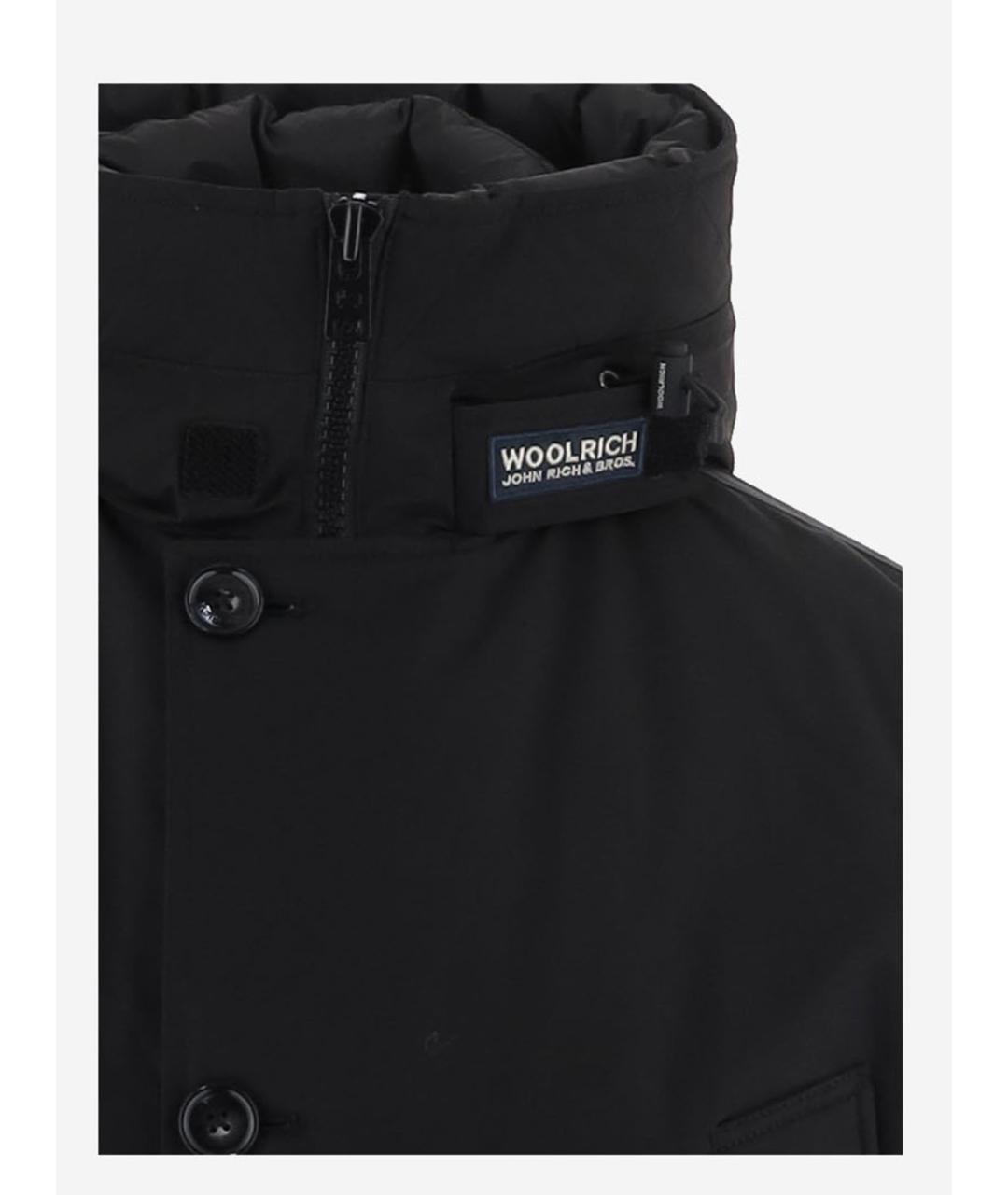 WOOLRICH Черная хлопковая куртка, фото 3