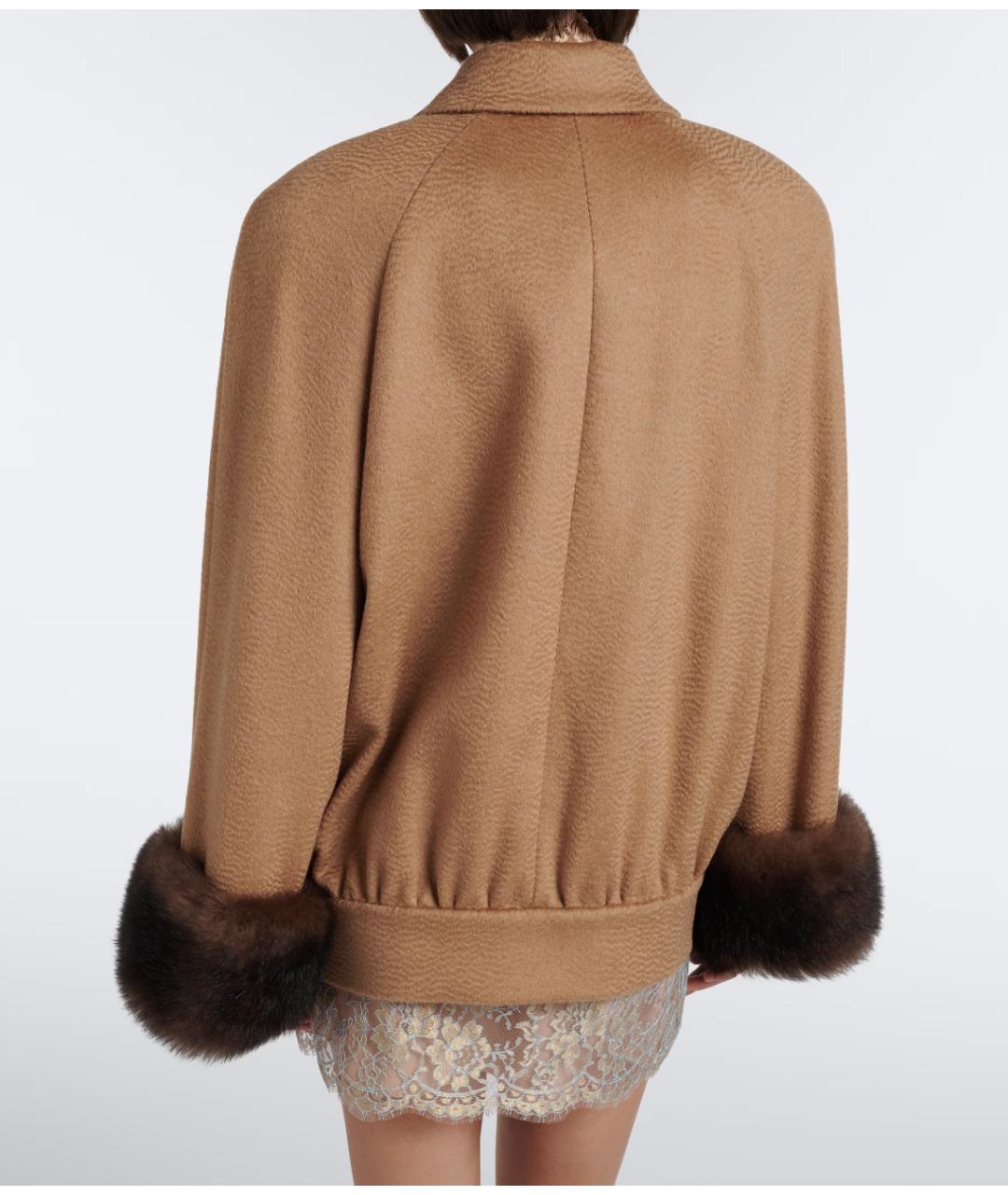 VALENTINO Коричневая шерстяная куртка, фото 8