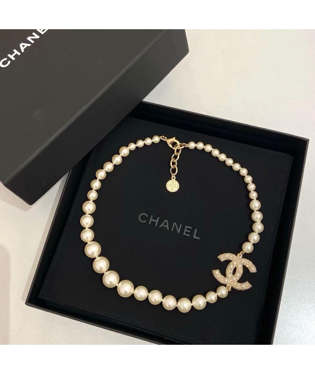 CHANEL Золотой чокер, фото 7