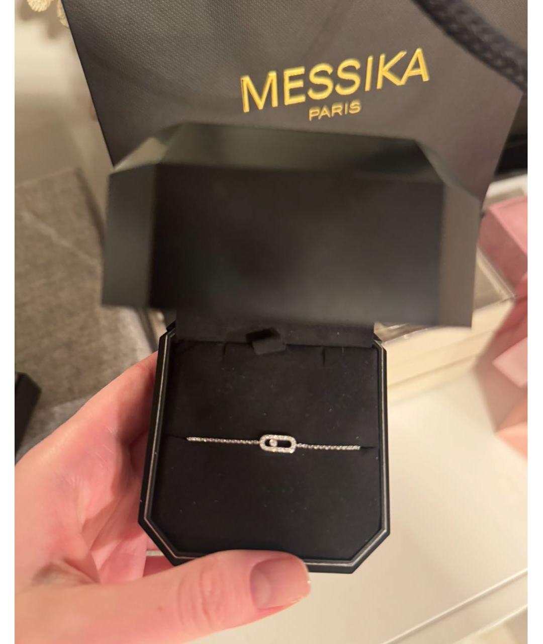 MESSIKA Белый браслет из белого золота, фото 2