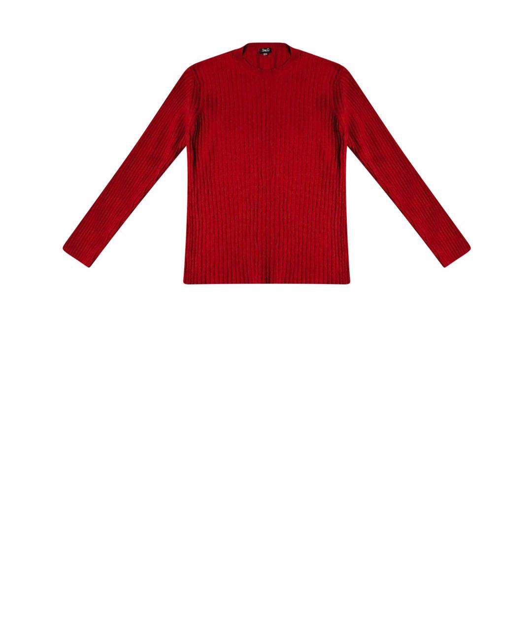 DOLCE&GABBANA Красный джемпер / свитер, фото 1