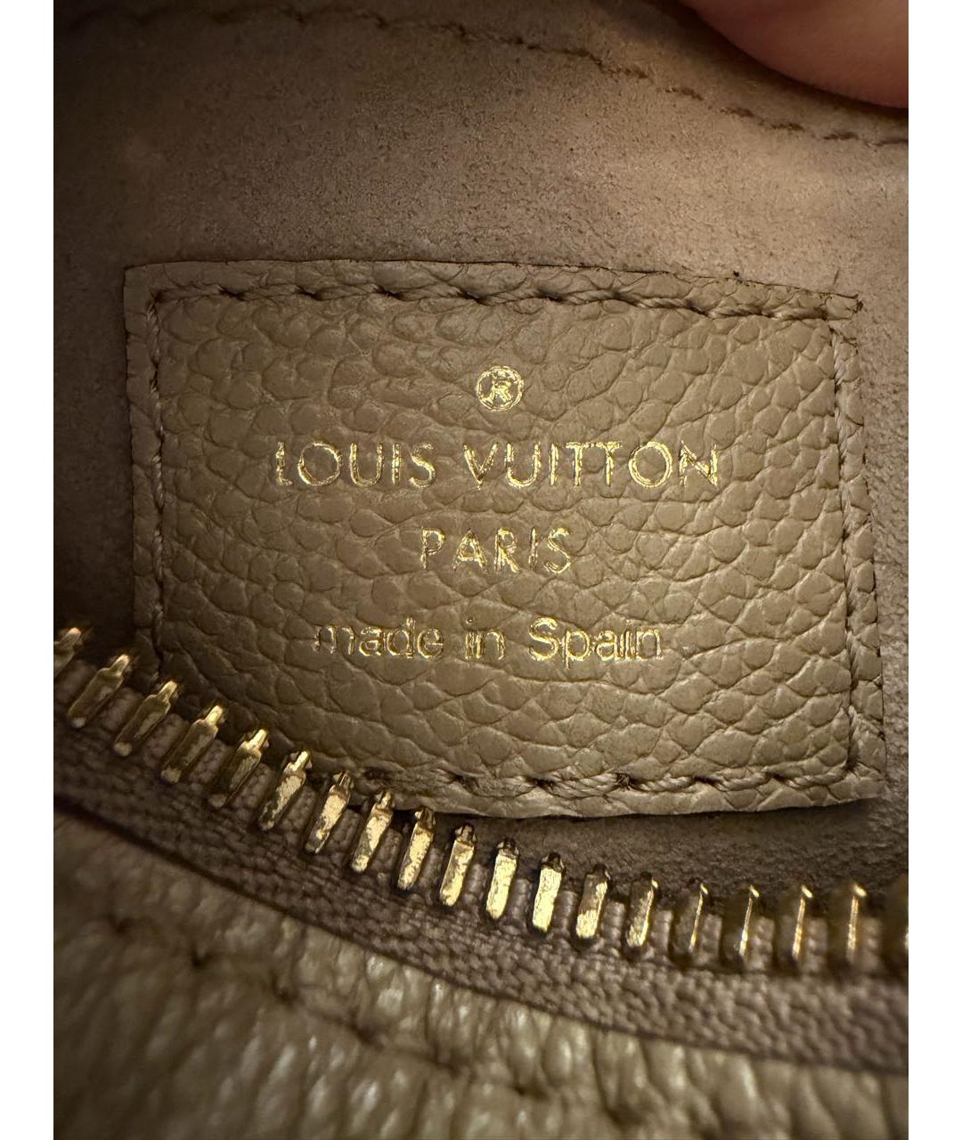 LOUIS VUITTON Бежевая сумка через плечо, фото 5