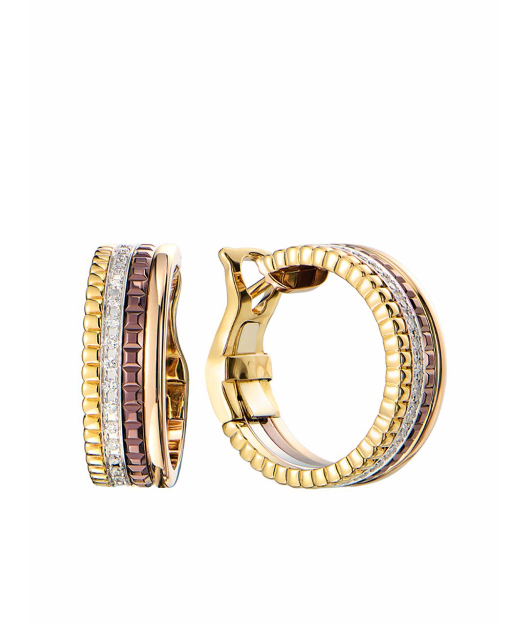 BOUCHERON Золотые серьги из желтого золота, фото 1
