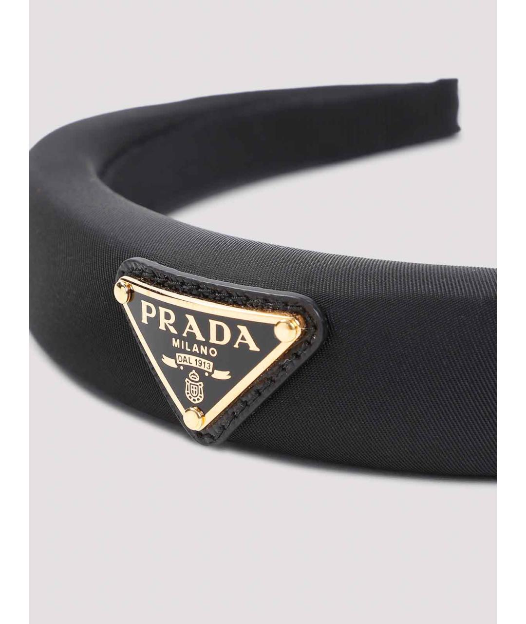 PRADA Черный ободок, фото 3