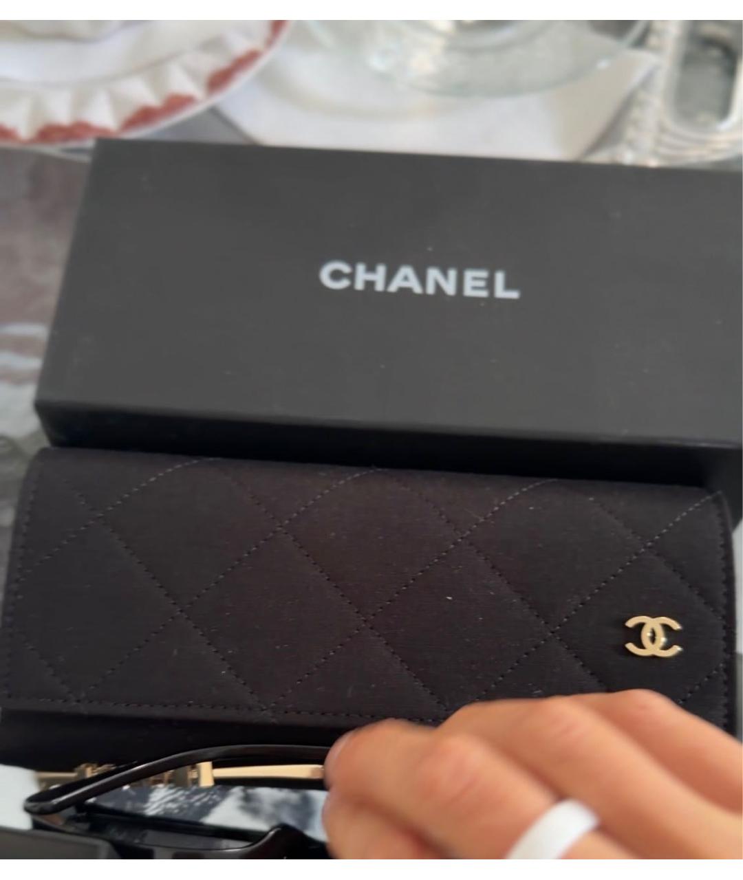 CHANEL Серые пластиковые солнцезащитные очки, фото 4