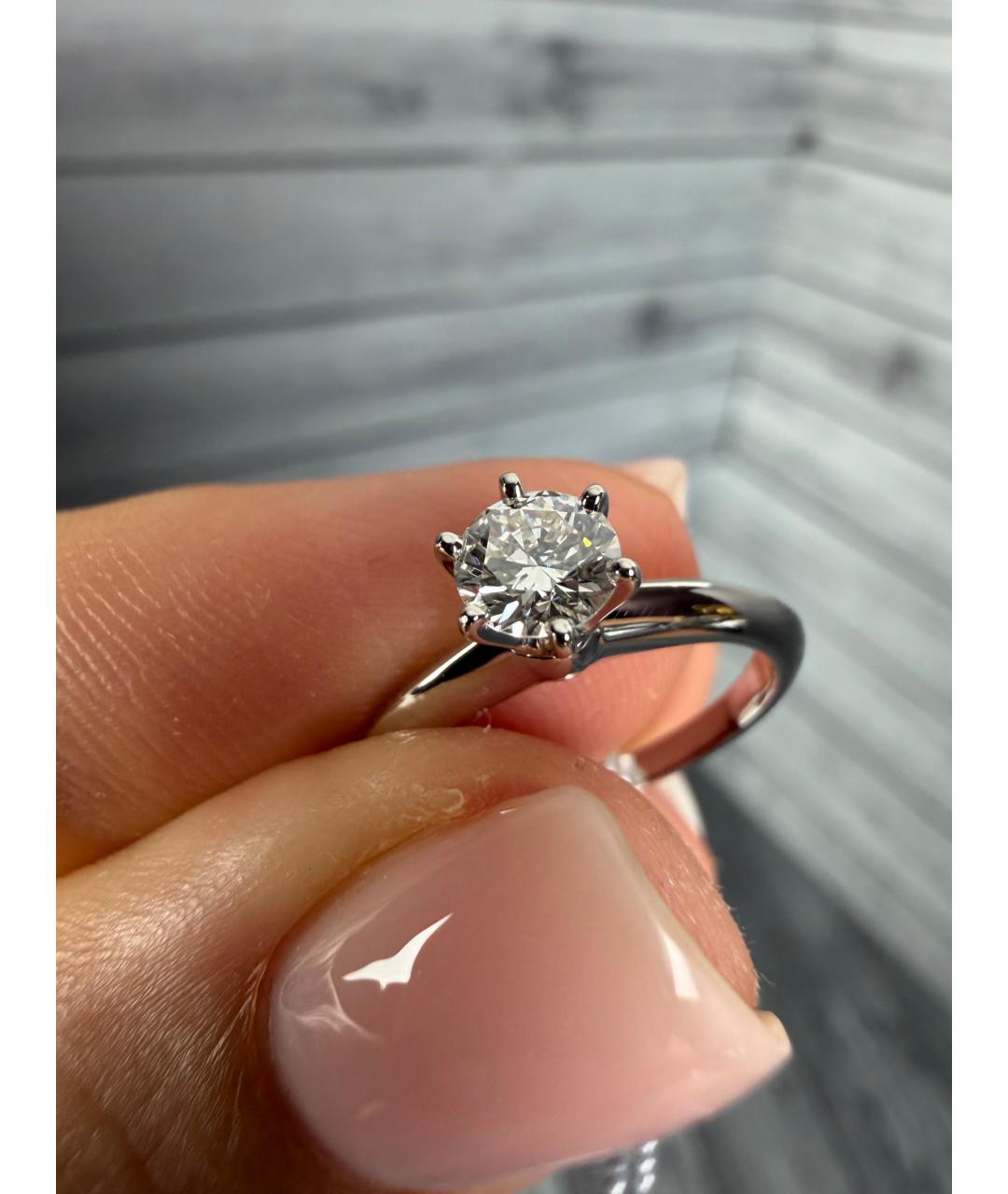 TIFFANY&CO Платиновое кольцо, фото 4