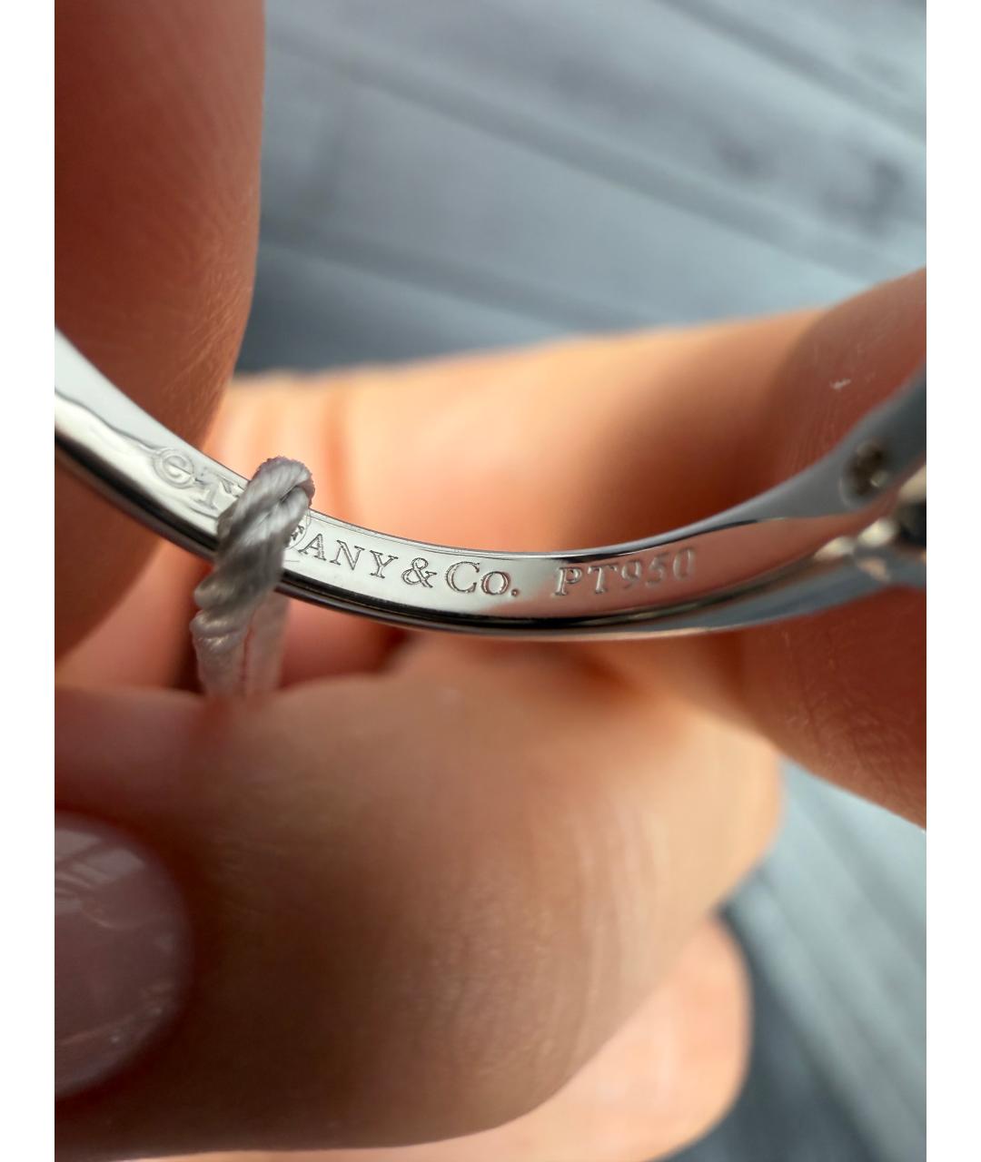 TIFFANY&CO Платиновое кольцо, фото 5