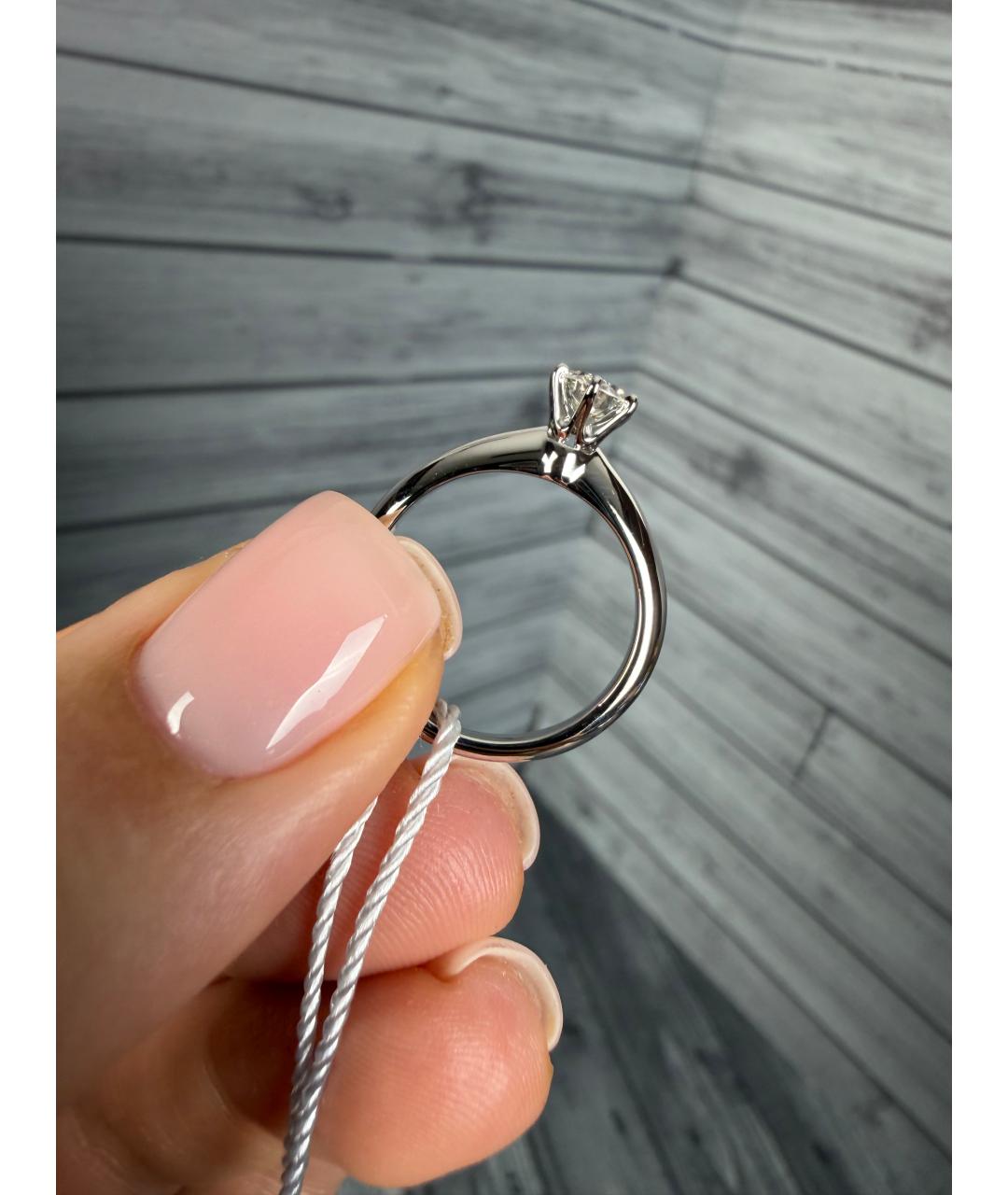 TIFFANY&CO Платиновое кольцо, фото 3
