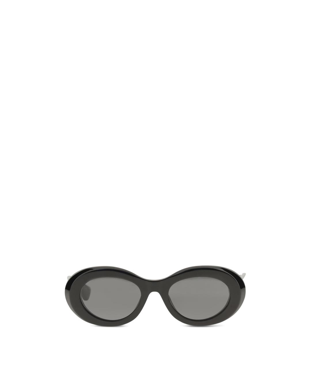 VALENTINO Черные пластиковые солнцезащитные очки, фото 1