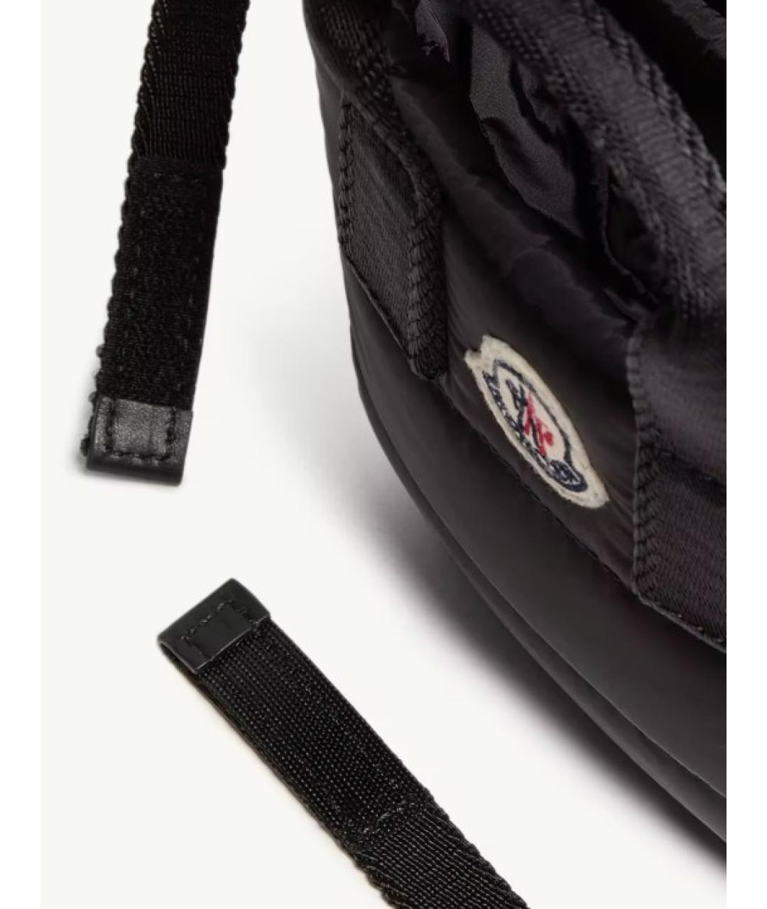 MONCLER KIDS Черная сумка, фото 4