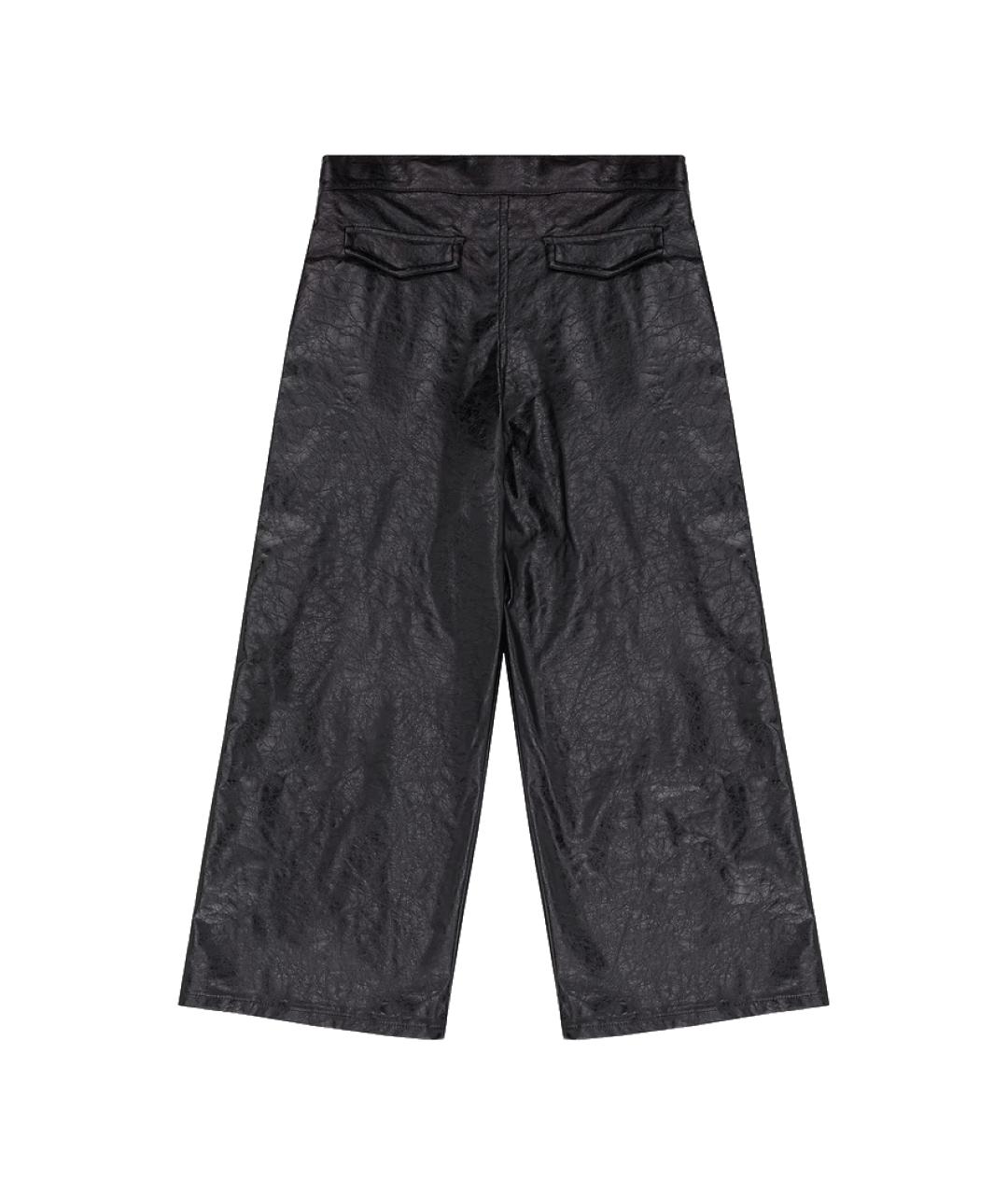 MSGM KIDS Черные брюки и шорты, фото 2