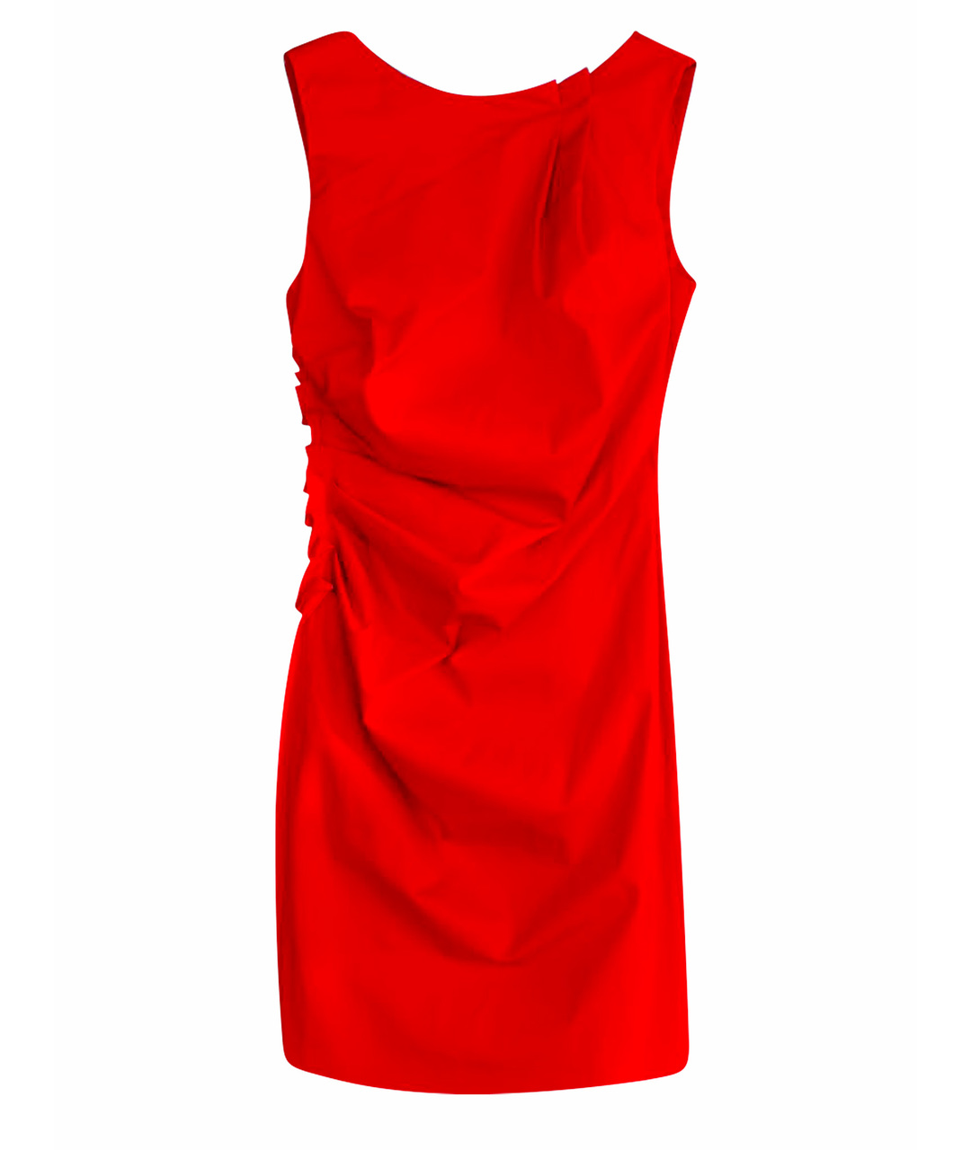 CHRISTIAN DIOR PRE-OWNED Красное хлопко-эластановое повседневное платье, фото 1