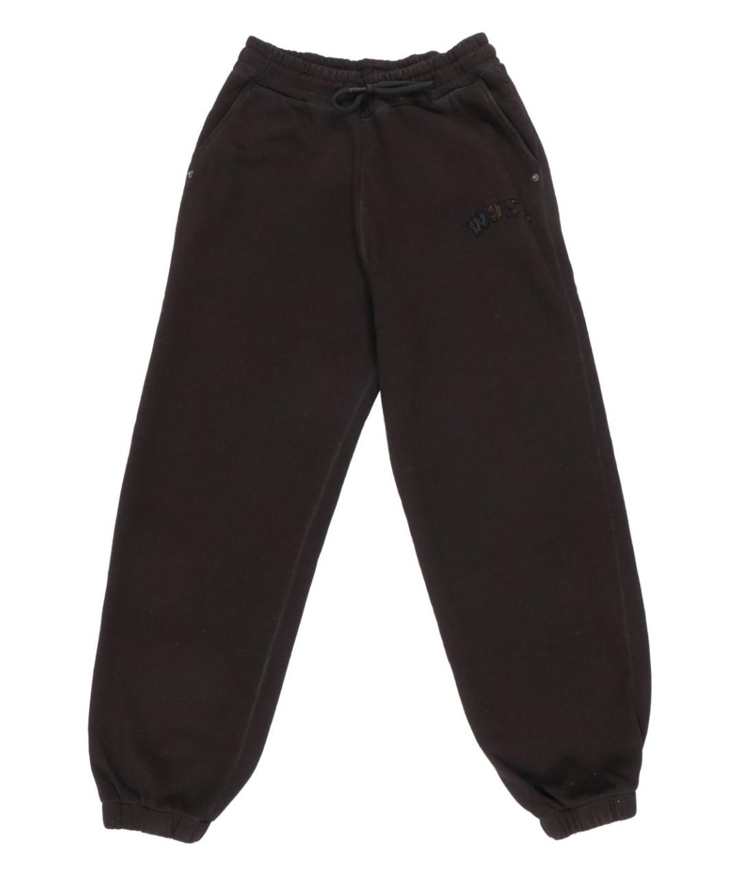 MSGM KIDS Черные хлопковые брюки и шорты, фото 1