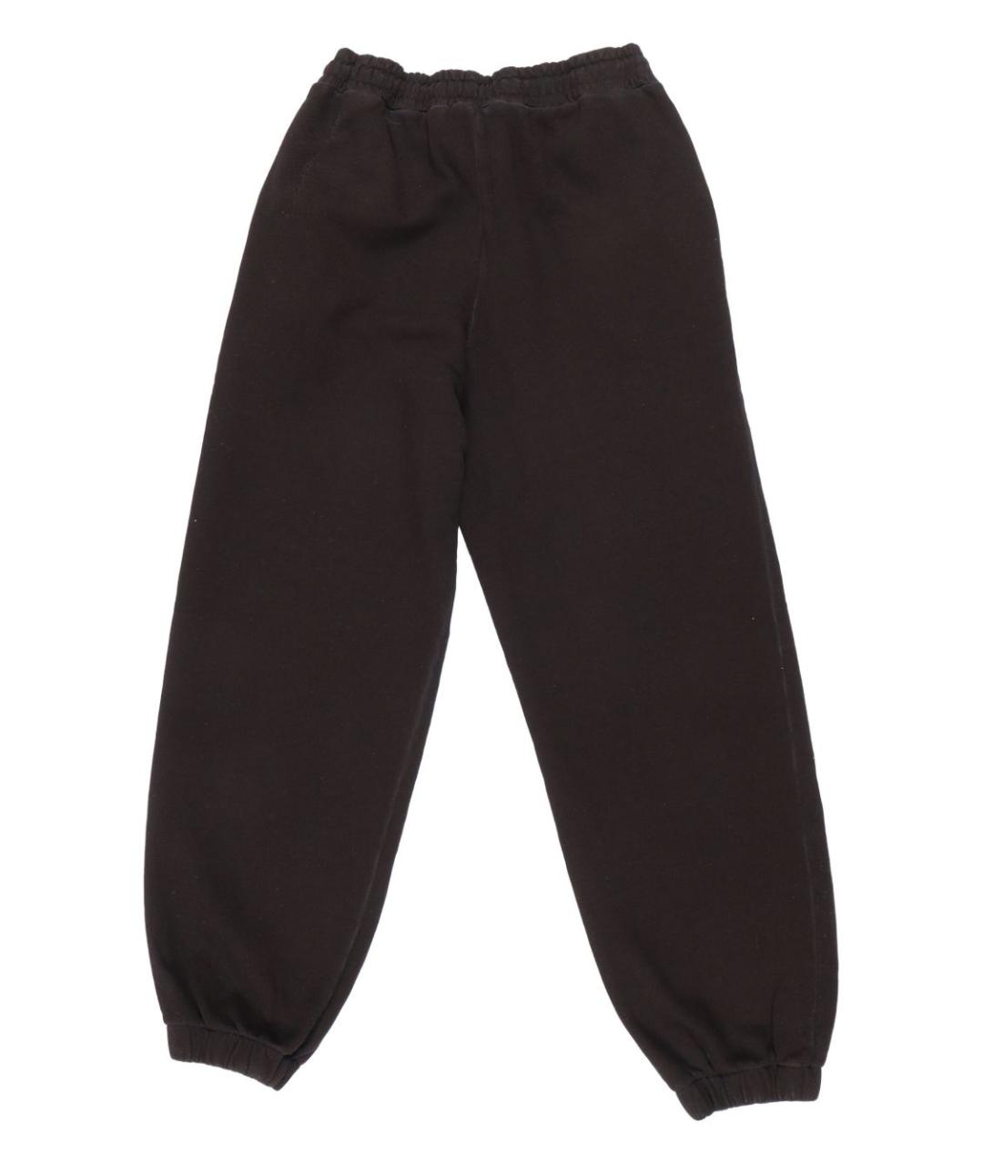 MSGM KIDS Черные хлопковые брюки и шорты, фото 3