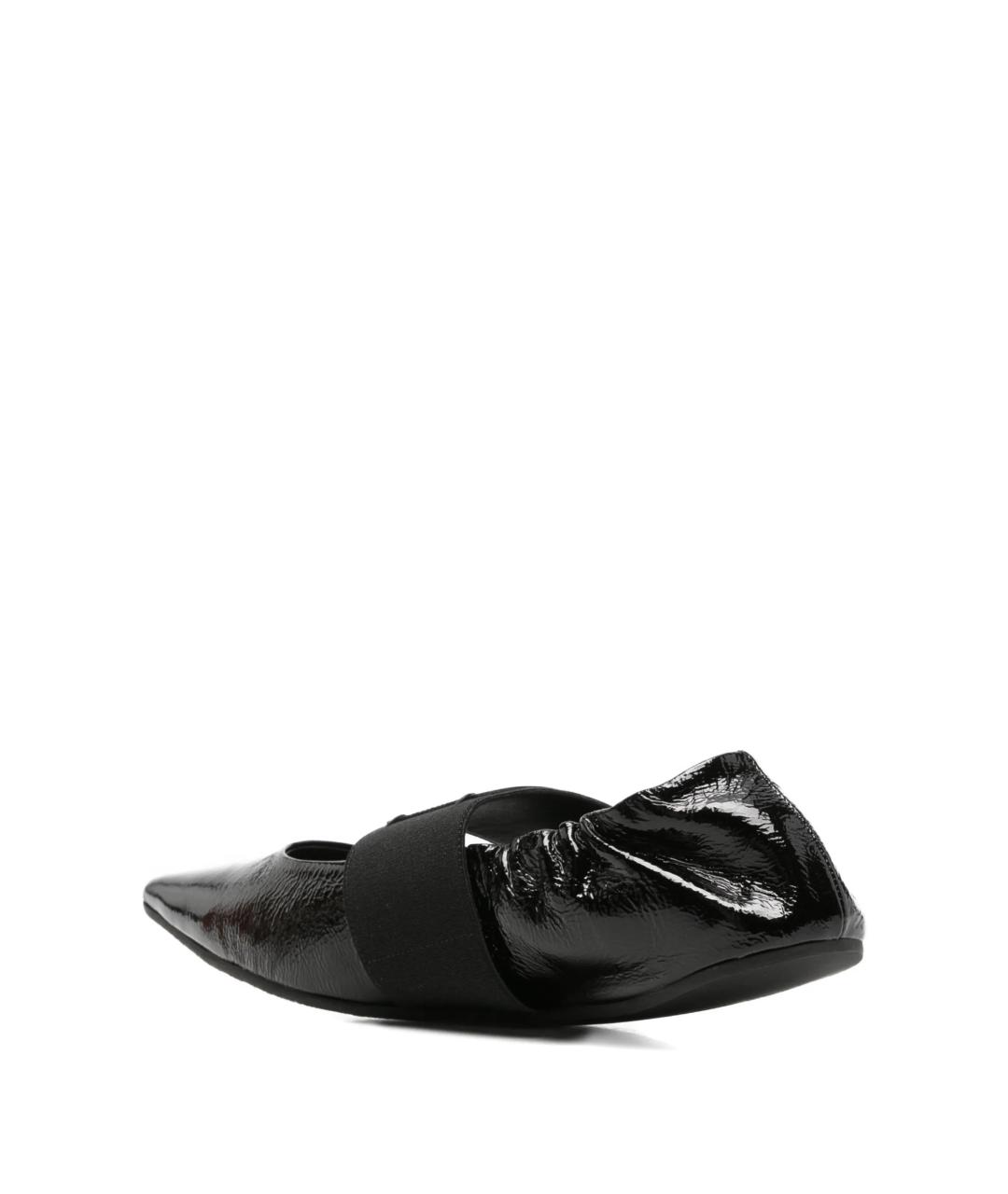 GIVENCHY Черные кожаные балетки, фото 3