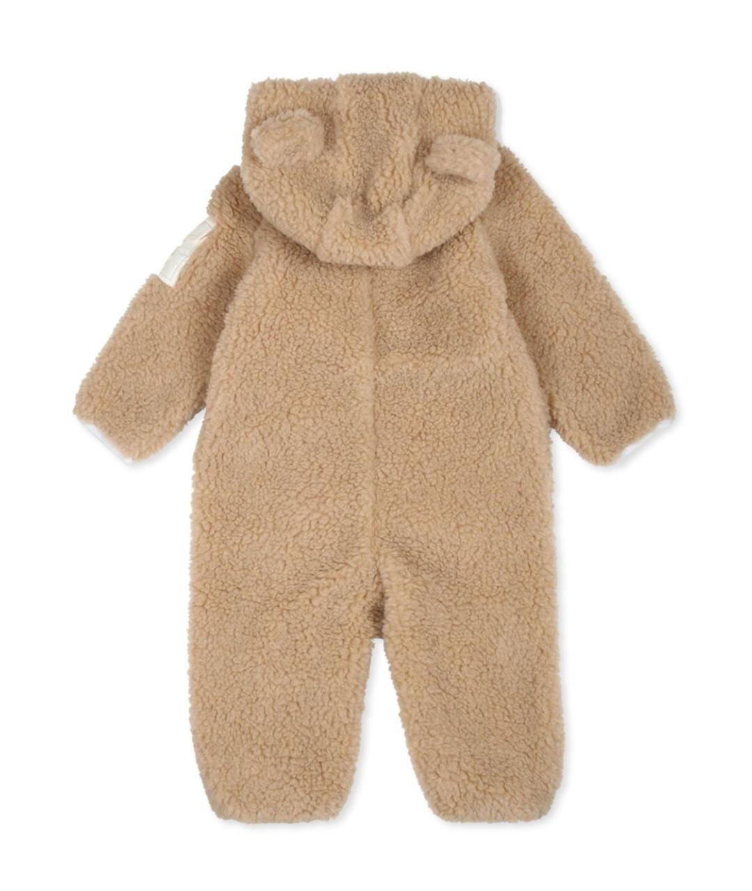 MONCLER KIDS Бежевый комбинезон, фото 3