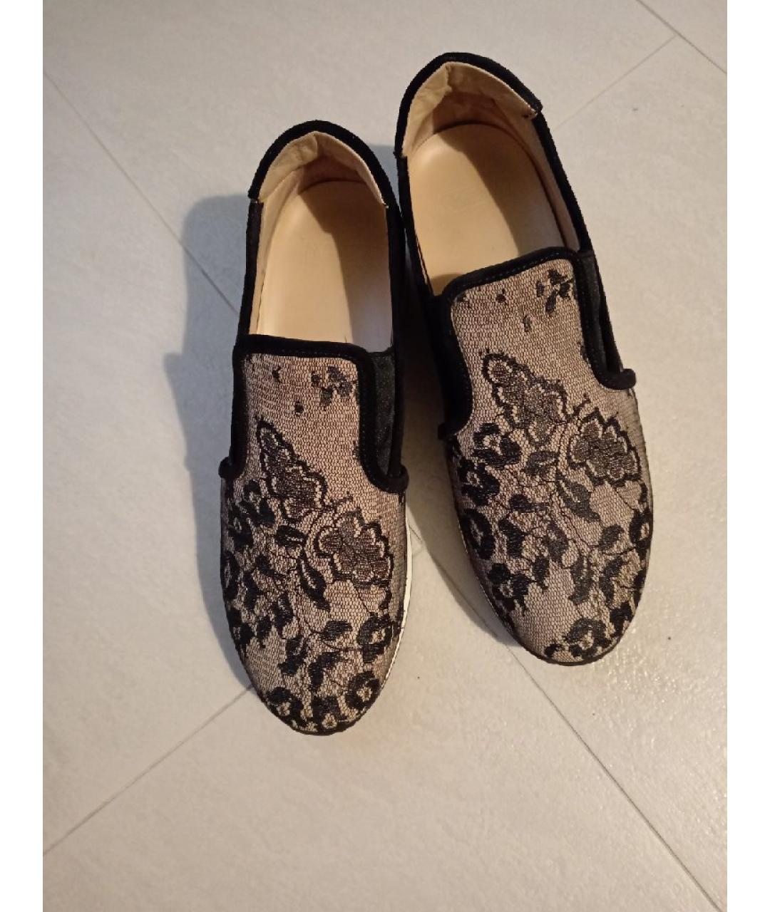 'S MAX MARA Кожаные кроссовки, фото 3