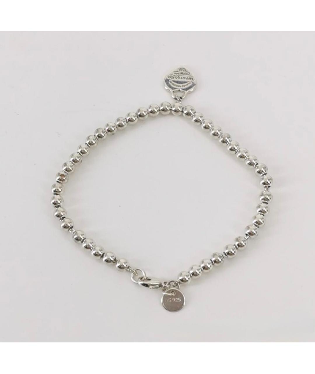 TIFFANY&CO Розовый серебряный браслет, фото 3