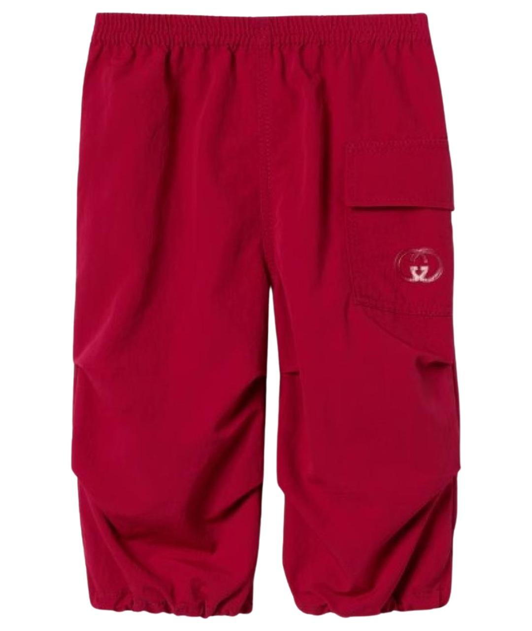 GUCCI Красные брюки и шорты, фото 1
