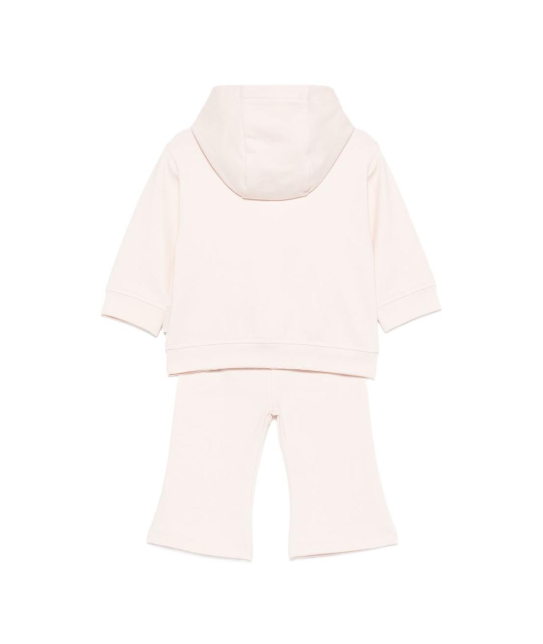 MONCLER KIDS Розовый хлопковый комплект, фото 3