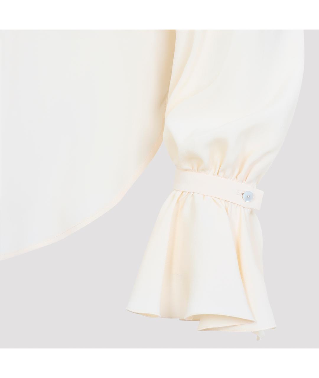 ALBERTA FERRETTI Бежевая рубашка, фото 4